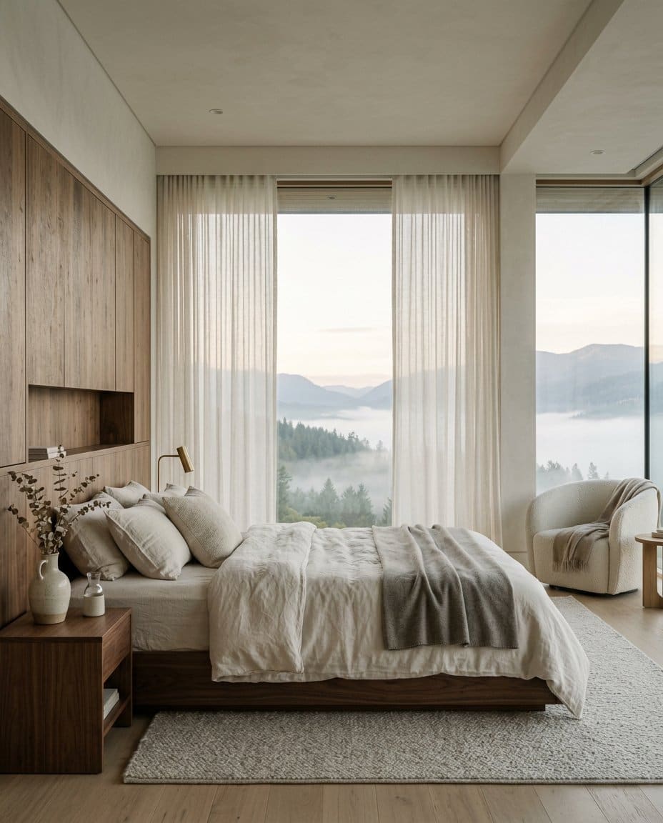 Waterfront Residence — Interior calm illustrative imagery